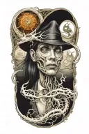 eldritch horror tattoo design idea