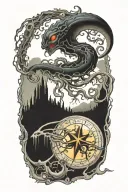 eldritch horror tattoo design idea