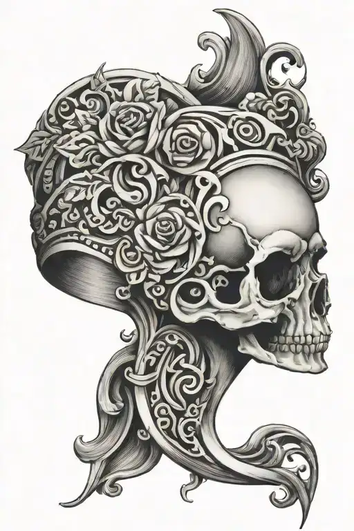 Malenia elden ring tattoo design idea