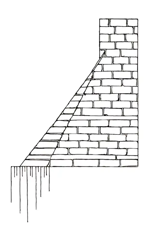 pink floyd prism and brick in the wall tattoo design idea