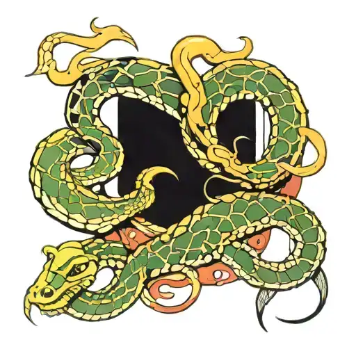snake,scorpion,fight,life,spirit  tattoo design idea
