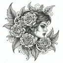 Katalya Arya tattoo design idea