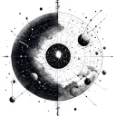 Constellation maps tattoo design idea