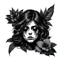 depression tattoo design idea