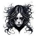 depression tattoo design idea