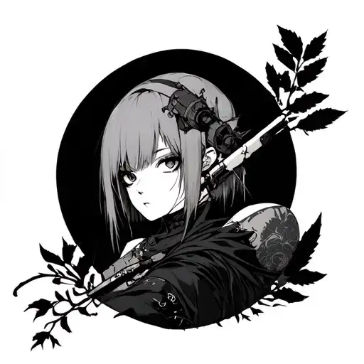 Nier Automata tattoo design idea