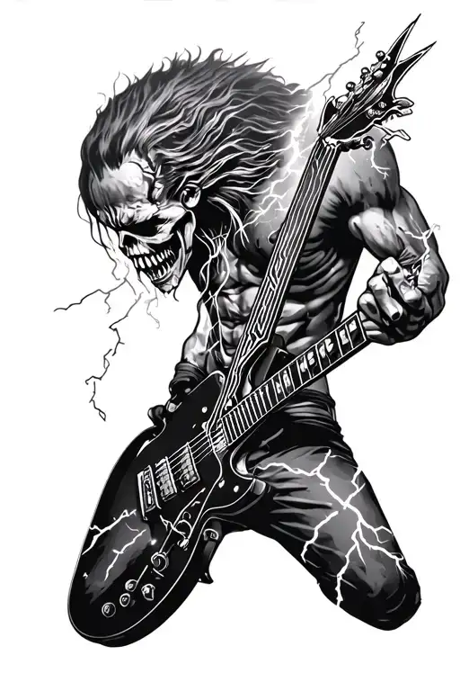 metallica ride the lightning cybersigilism back tattoo tattoo design idea