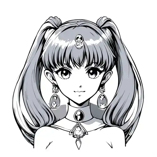 Sailor Moon tattoo design idea