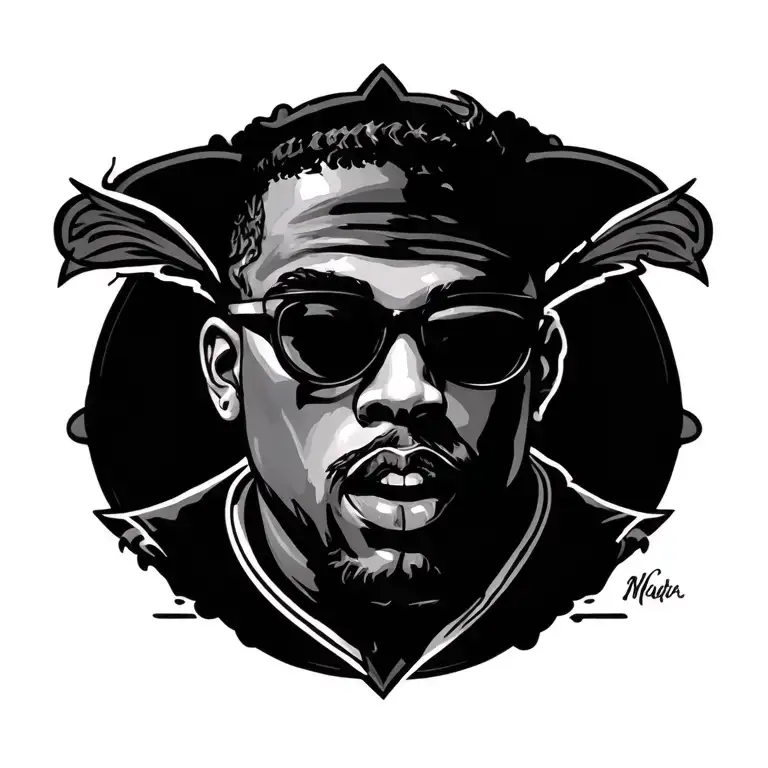 Memphis tattoo design idea