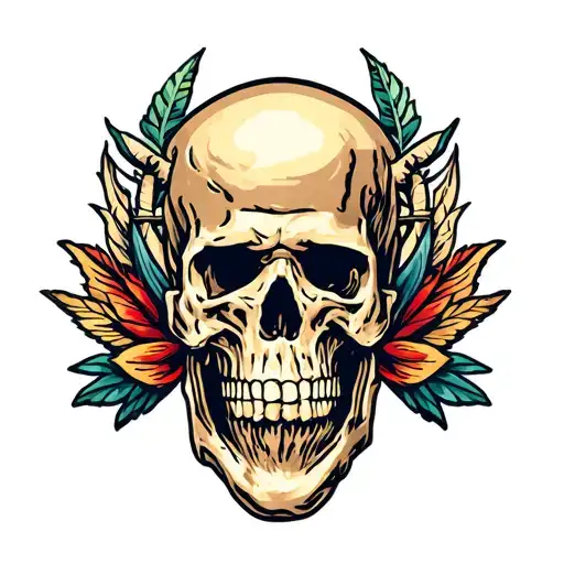 prostate cancer survivor symbol DJ music tattoo design idea