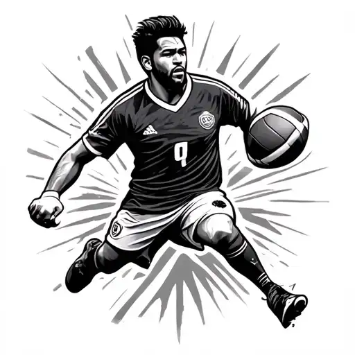 football ultras raja tattoo design idea