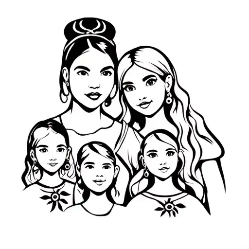 amari and family tattoo design idea