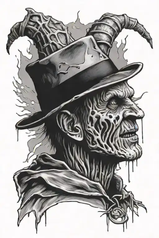 freddy krueger tattoo design idea
