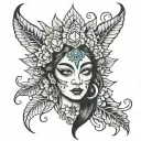 when KALI tattoo design idea