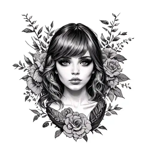 Femboy tattoo design idea