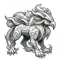 Pokemon Absol tattoo design idea