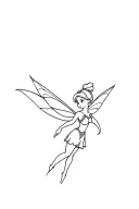 tinker bell with arm band tattoo tattoo design idea
