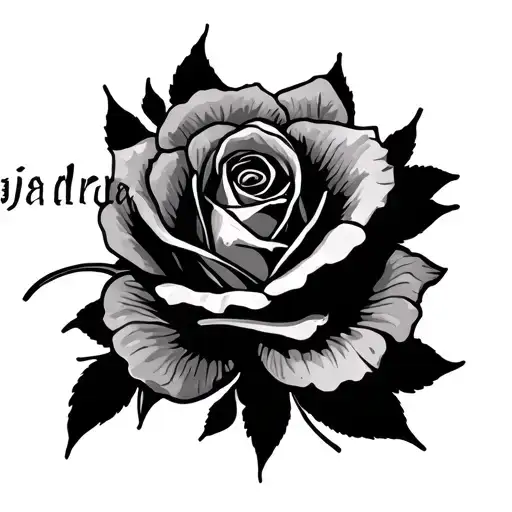 "Alejandra" Alejandra tattoo design idea