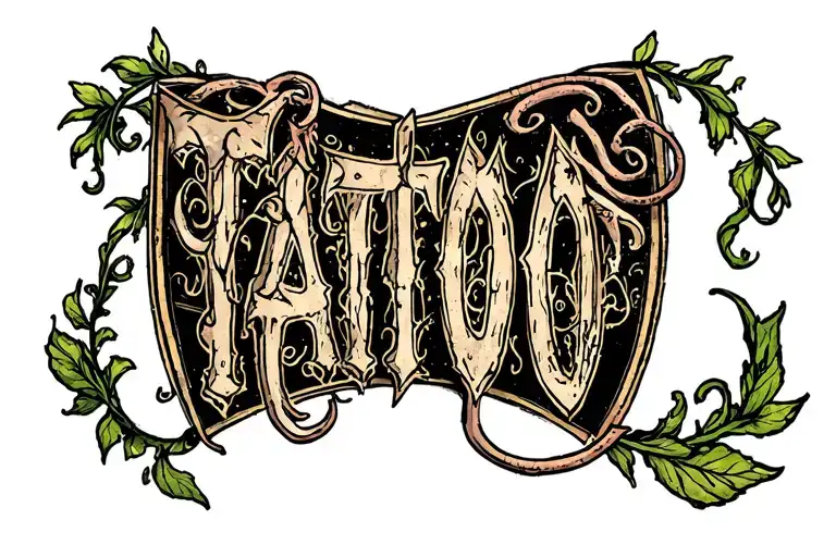 "TATOO" Tim Burton inspired tattoo tattoo design idea