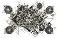 2007 birth year tattoo design idea