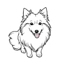 Shetland sheepdog tattoo design idea