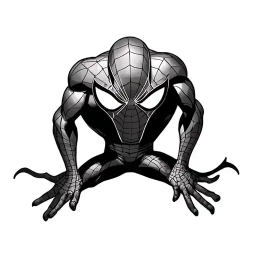 spiderman tattoo design idea