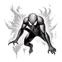 spiderman tattoo design idea