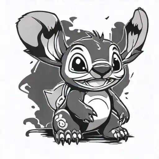Lilo Stitch tattoo design idea