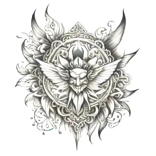 Empath tattoo design idea