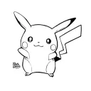 Pikachu tattoo design idea