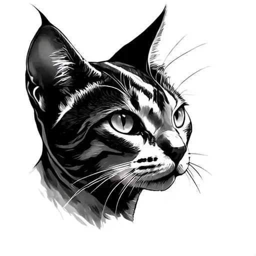 Freya Cats tattoo design idea