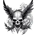 Elder Scrolls tattoo design idea