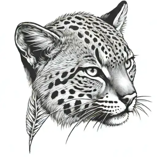 Bobcat tattoo design idea