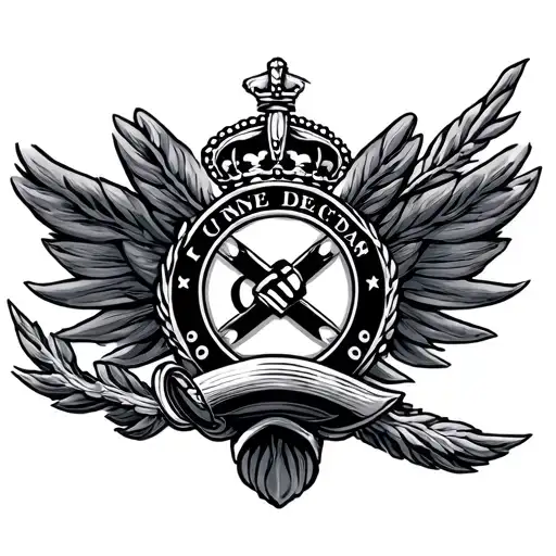 seaman rank cadet tattoo design idea