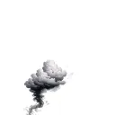 Coverup Clouds and Smoke tattoo design idea