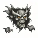 Loud tattoo design idea