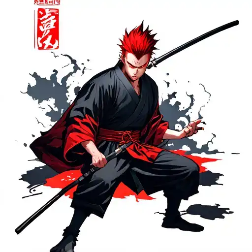 toji fushiguro jujutsu kaisen tattoo design idea