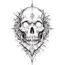 abide tattoo design idea