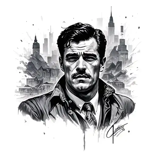 Walter Mitty tattoo design idea