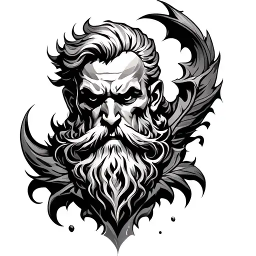 Hephaestus tattoo design idea