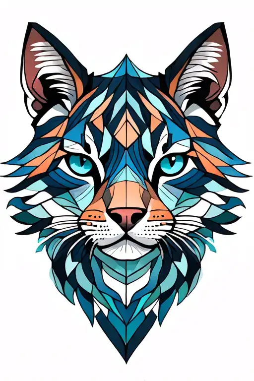 last name spirit animal tattoo design idea