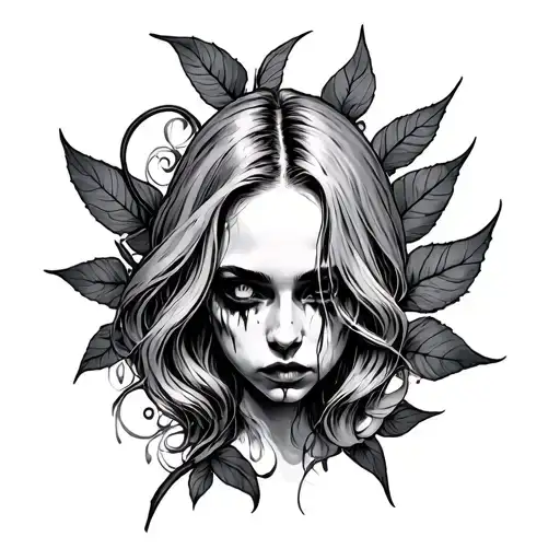 Depression tattoo design idea