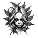 Depression tattoo design idea