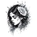 Depression tattoo design idea