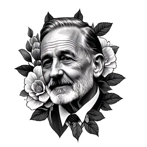 memorial for my dad tattoo design idea