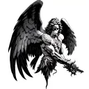 st Michael tattoo design idea