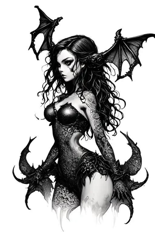 spawnpoint from roblox, succubus mark tattoo design idea
