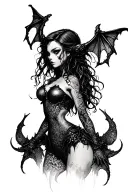 spawnpoint from roblox, succubus mark tattoo design idea