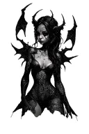 spawnpoint from roblox, succubus mark tattoo design idea