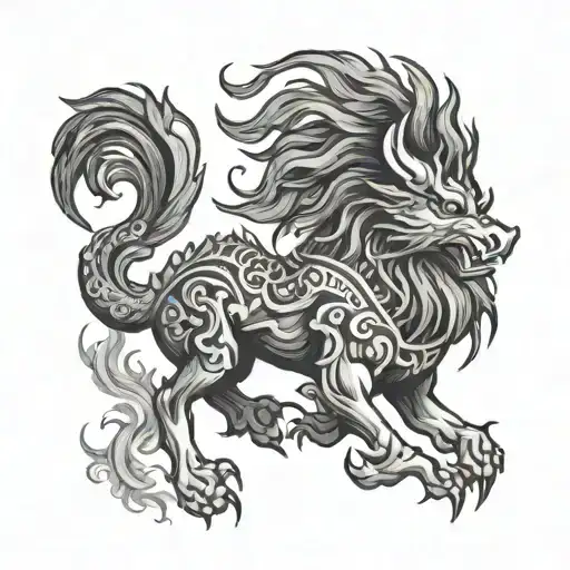 Kirin tattoo design idea